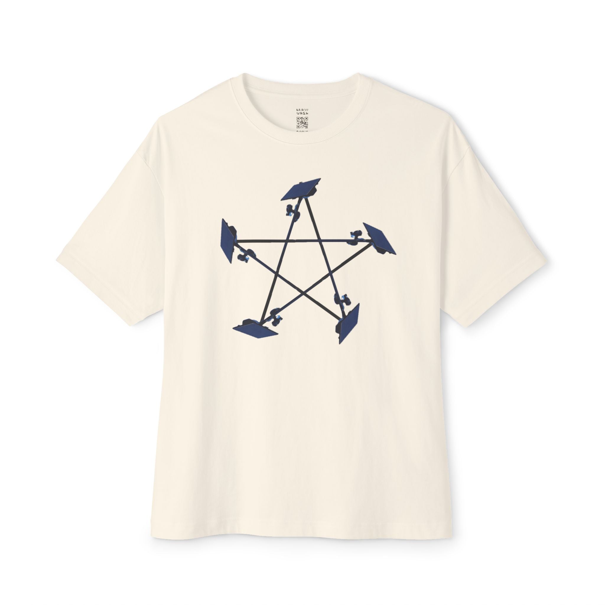 Flock Camera Pentagram Oversized Tee