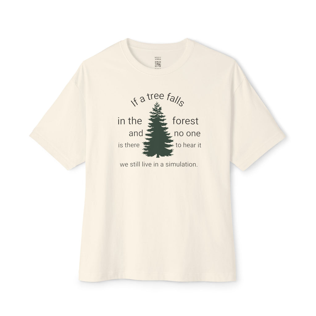 A Tree Falls In The Forest Oversized Tee