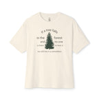 A Tree Falls In The Forest Oversized Tee