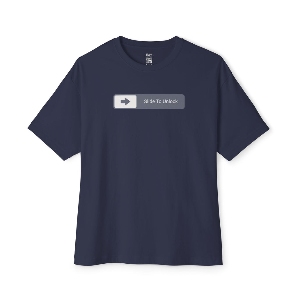 Slide To Unlock Oversized Tee