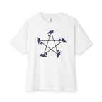 Flock Camera Pentagram Oversized Tee