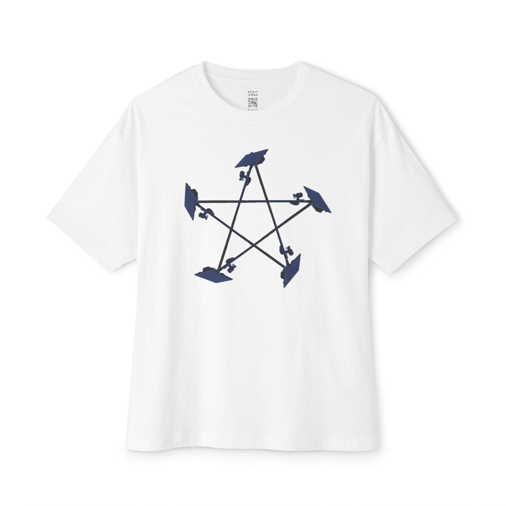 Flock Camera Pentagram Oversized Tee
