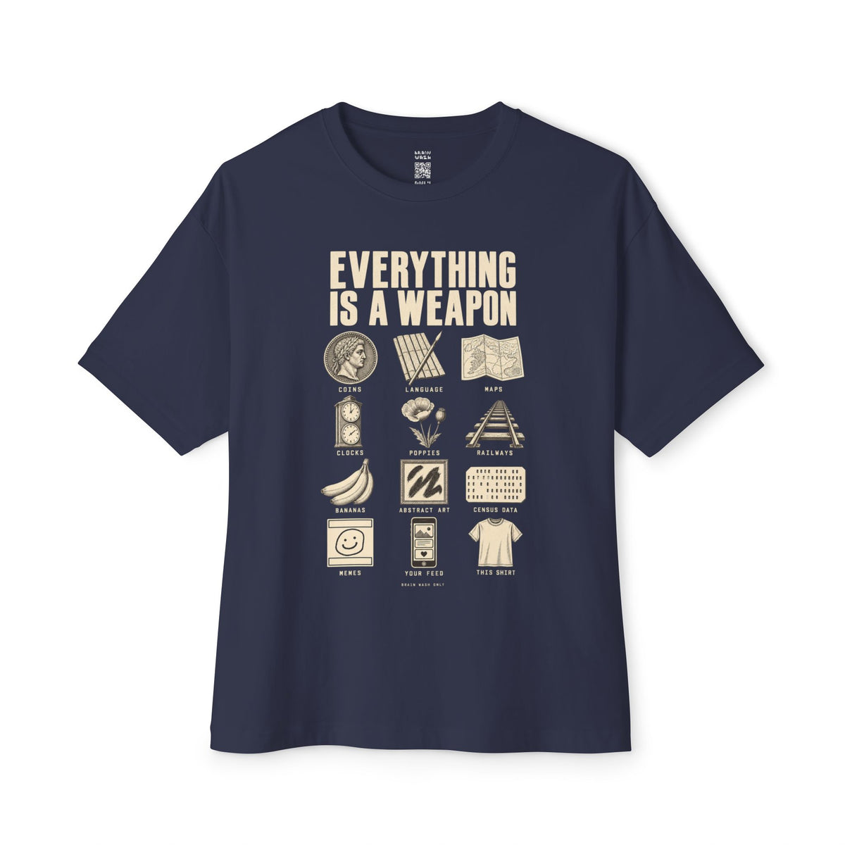 Everything is a Weapon Oversized Tee