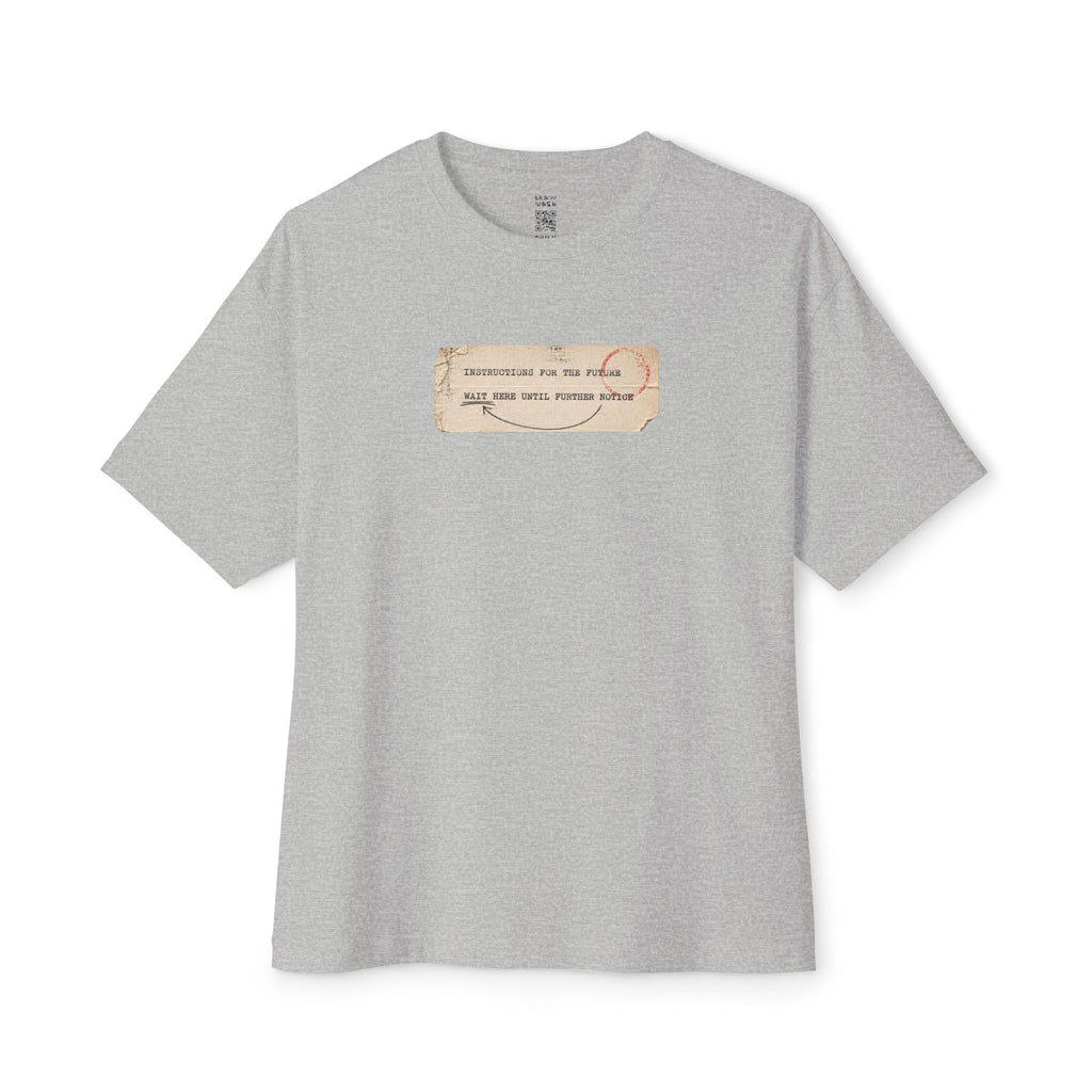 Instructions For The Future Oversized Tee