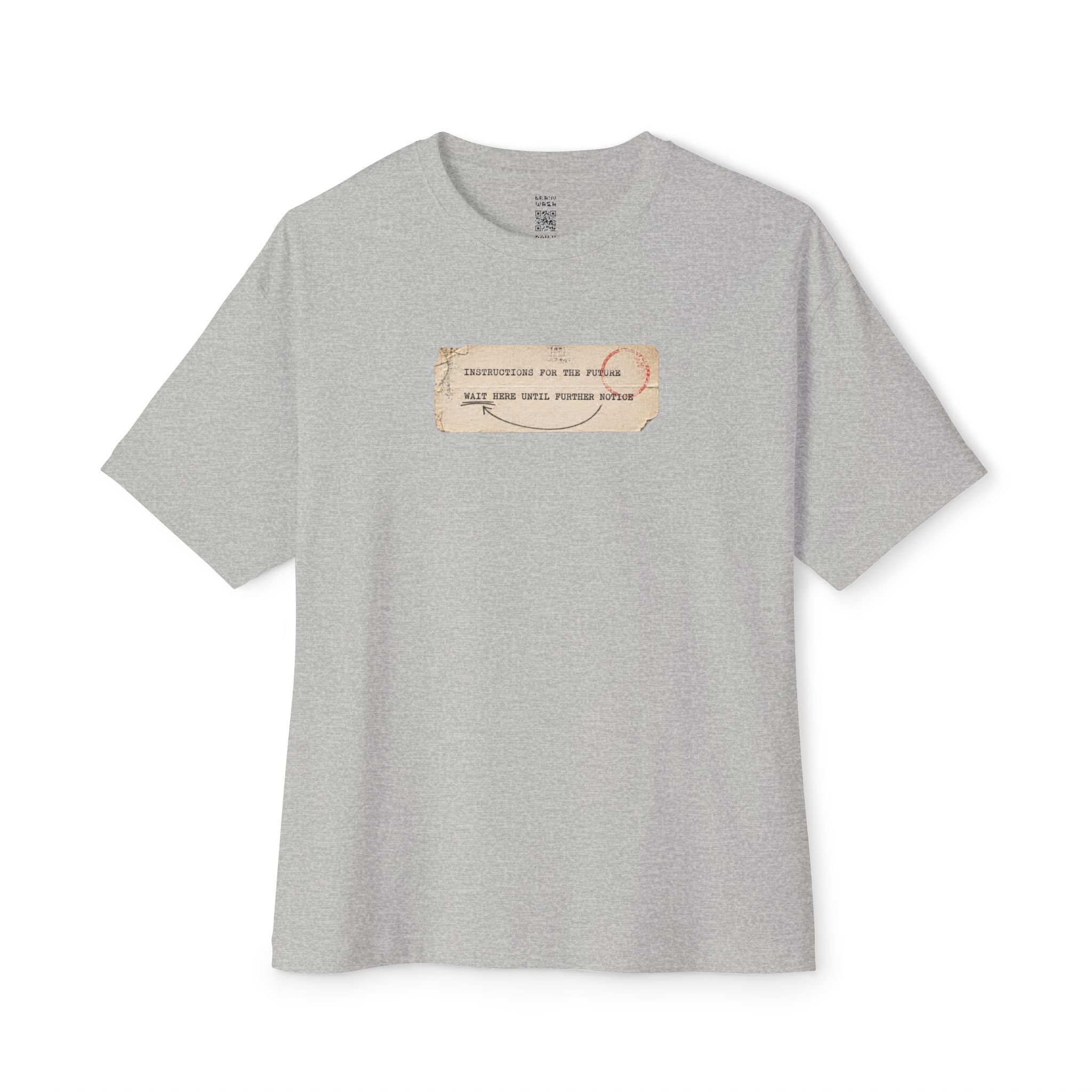 Instructions For The Future Oversized Tee