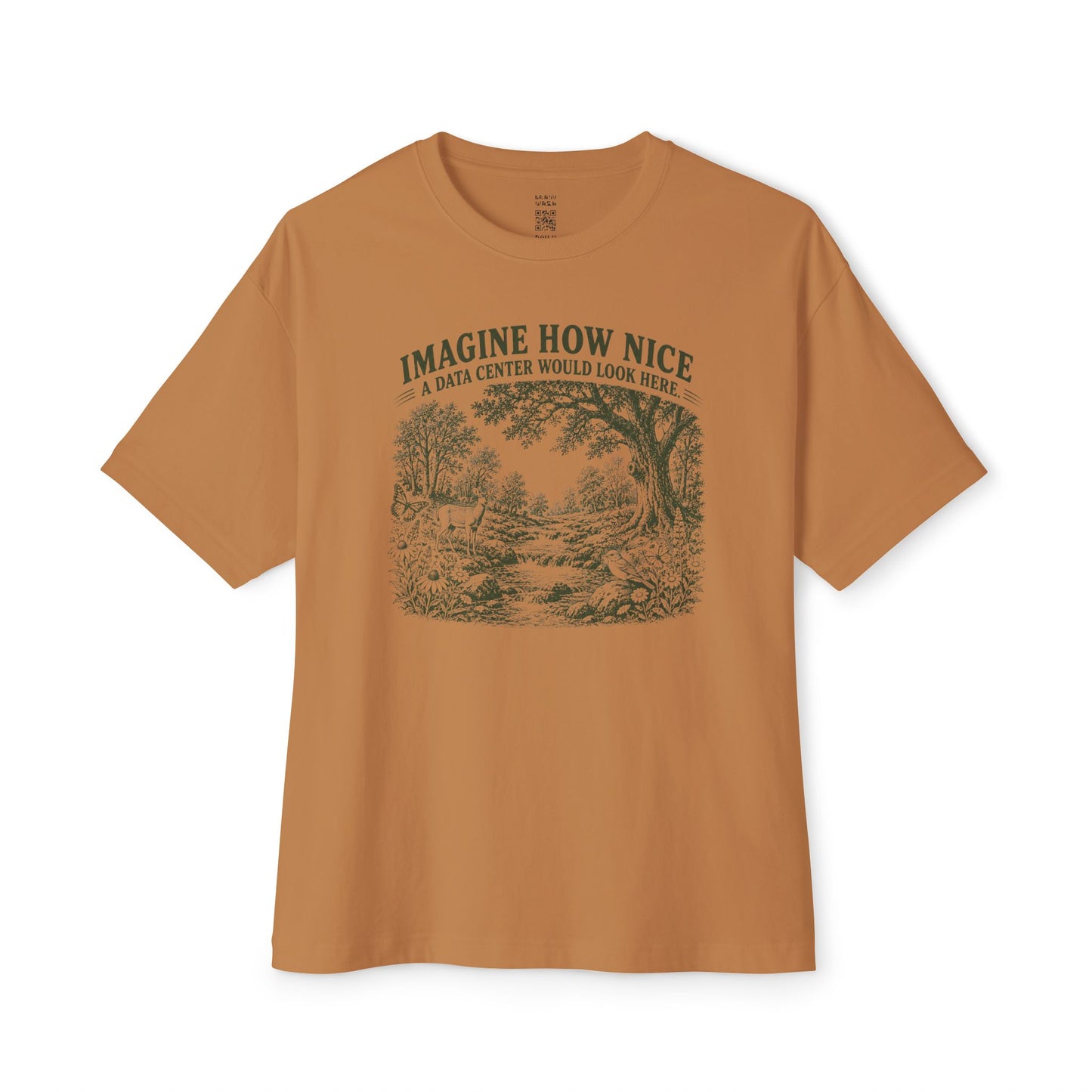 Imagine How Nice Babbling Brook Oversized Tee