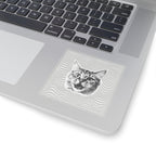 Trippy Cat Sticker
