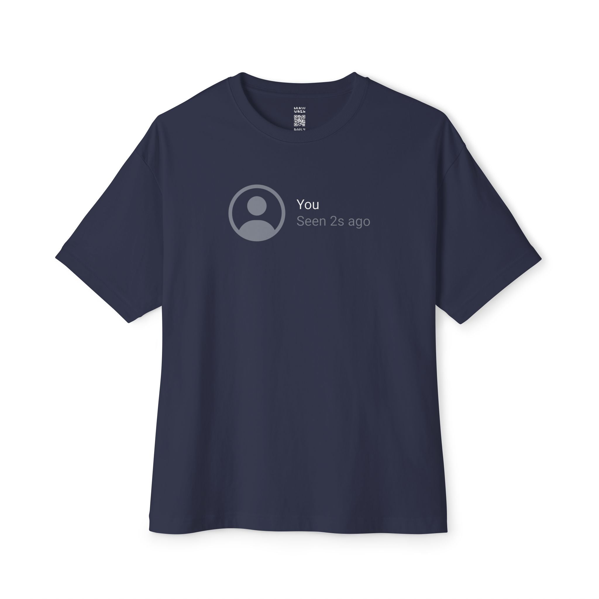 You Seen 2s Ago Oversized Tee