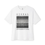 Signal Interrupted Oversized Tee