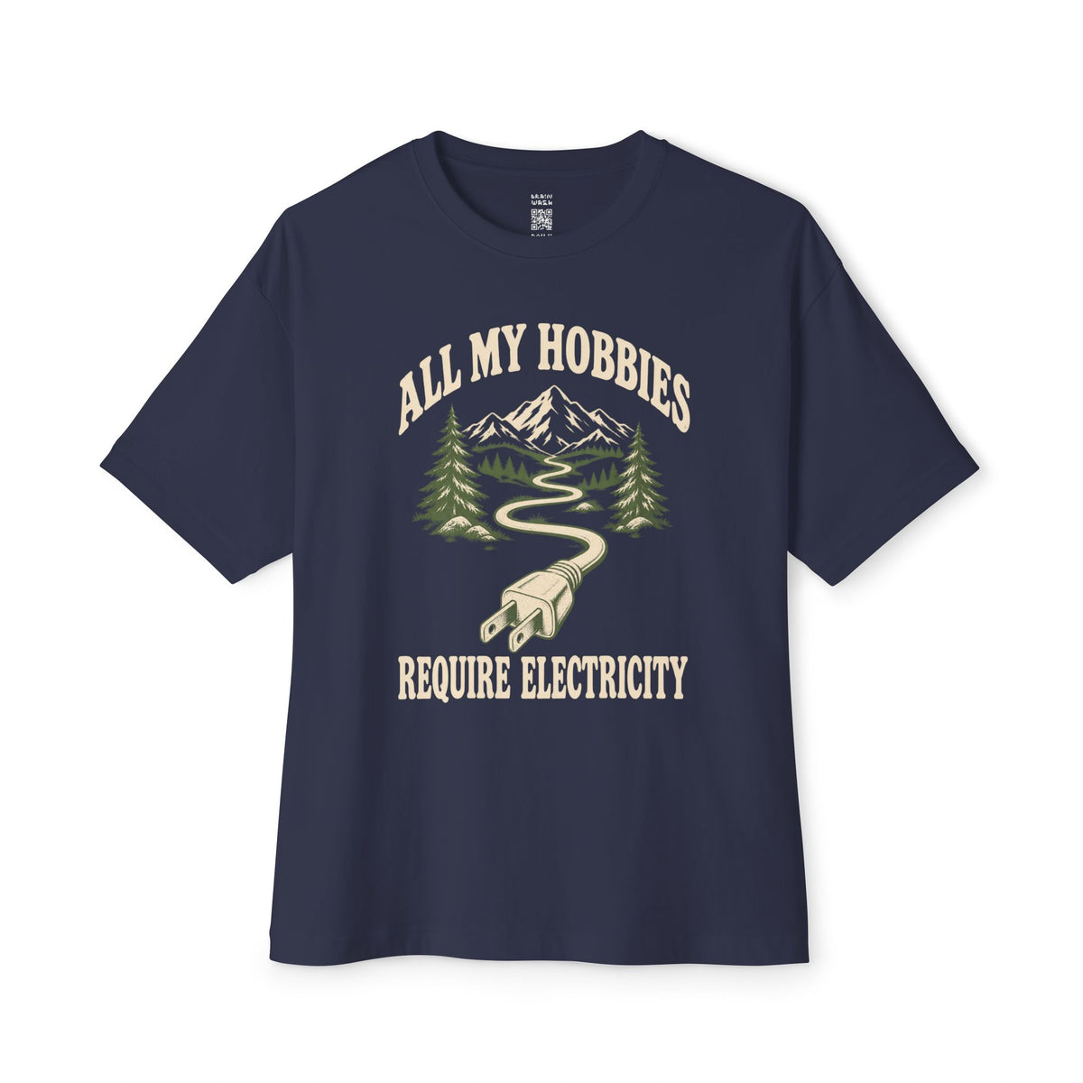 All My Hobbies Oversized Tee
