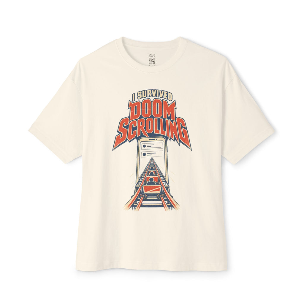 I Survived Doomscrolling Oversized Tee