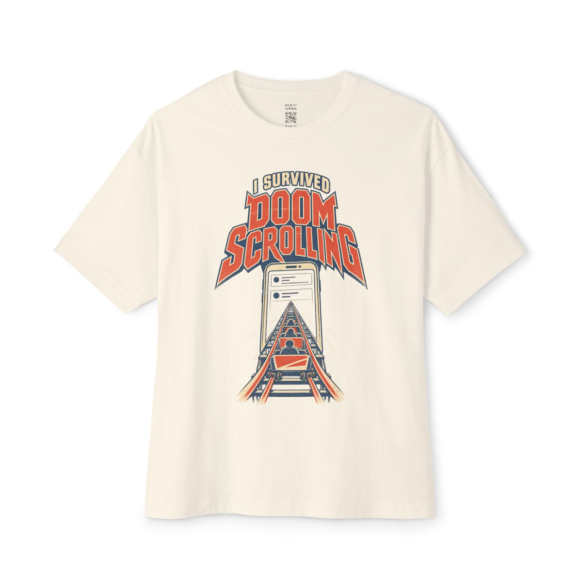 I Survived Doomscrolling Oversized Tee