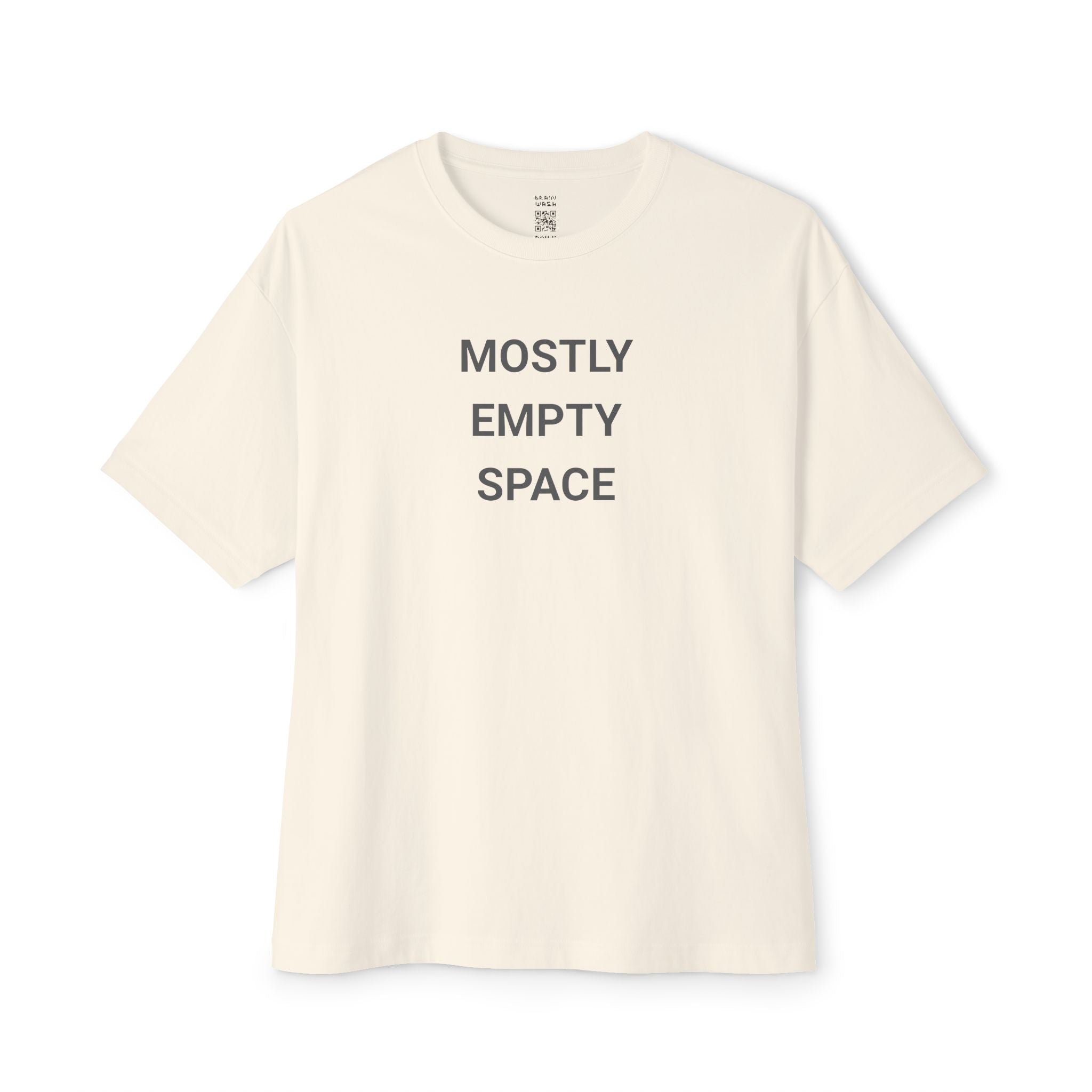 Mostly Empty Space Oversized Tee