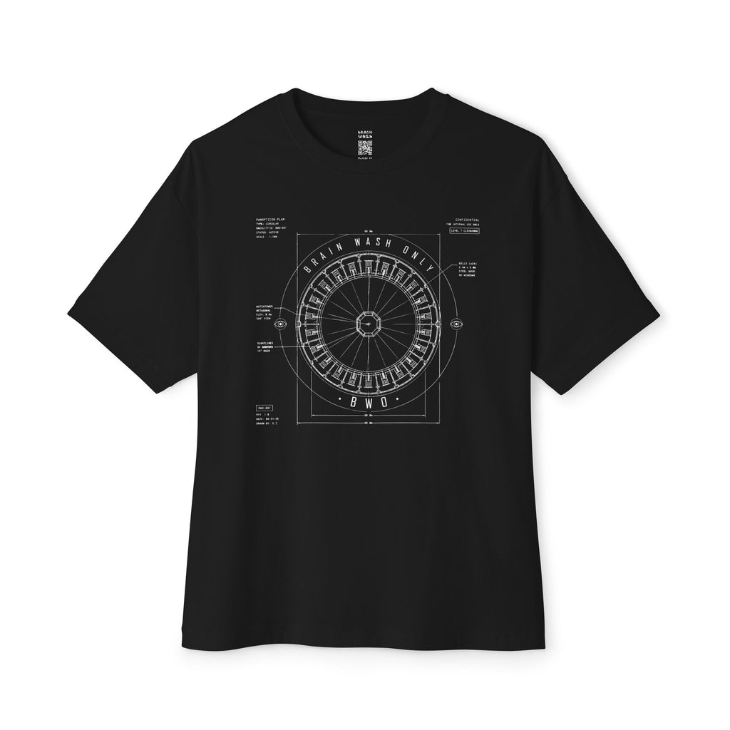 Panopticon Blueprint Oversized Tee