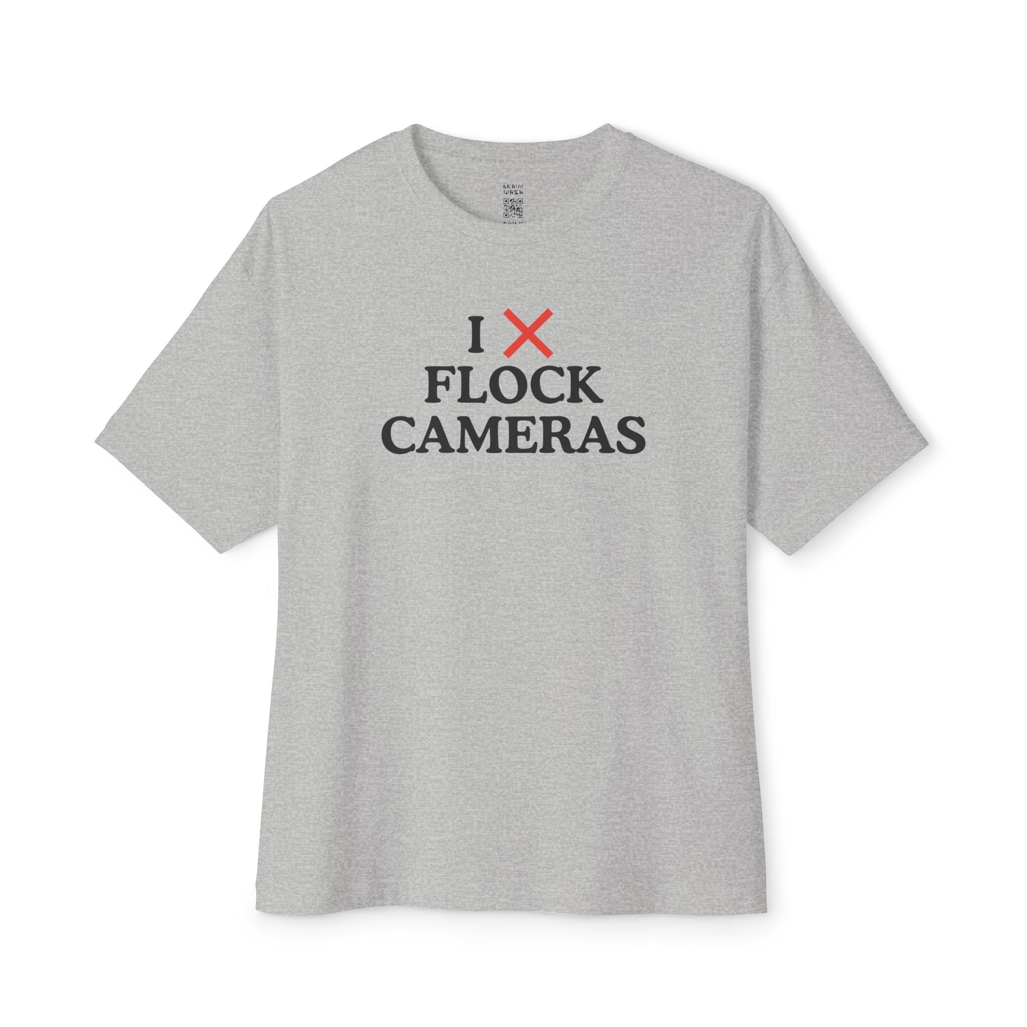 I X Flock Cameras Oversized Tee