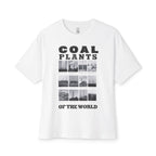 Coal Plants of the World Oversized Tee