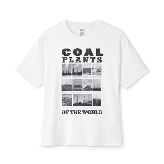 Coal Plants of the World Oversized Tee
