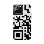 QR Print Tough Phone Case