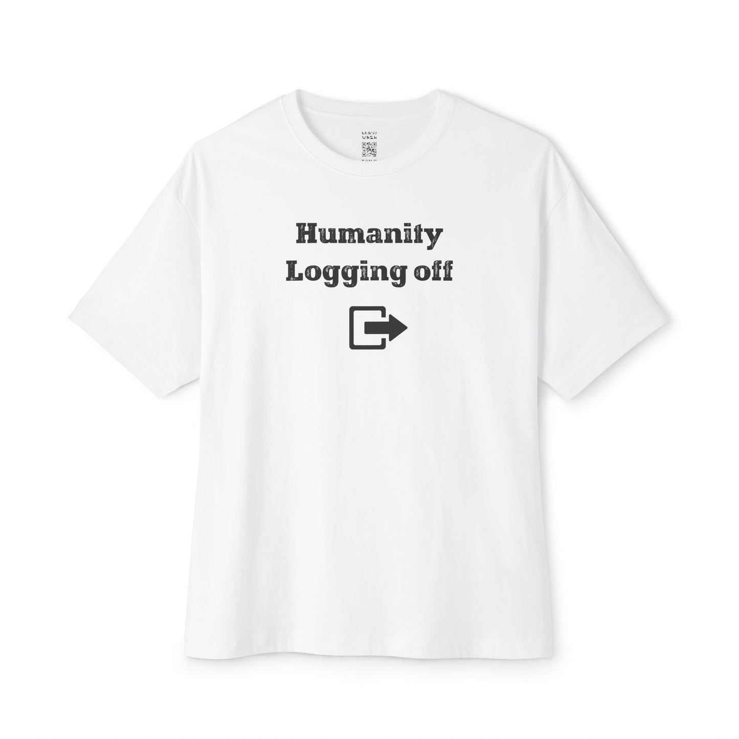 Logging Off Oversized Tee