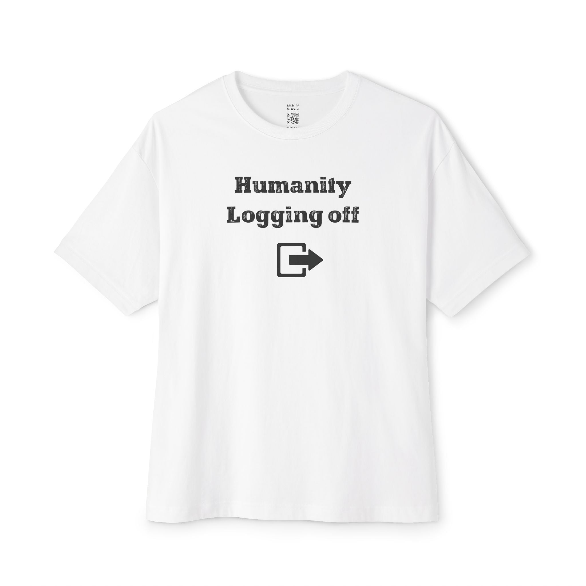 Logging Off Oversized Tee