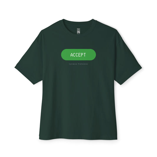 Accept Oversized Tee