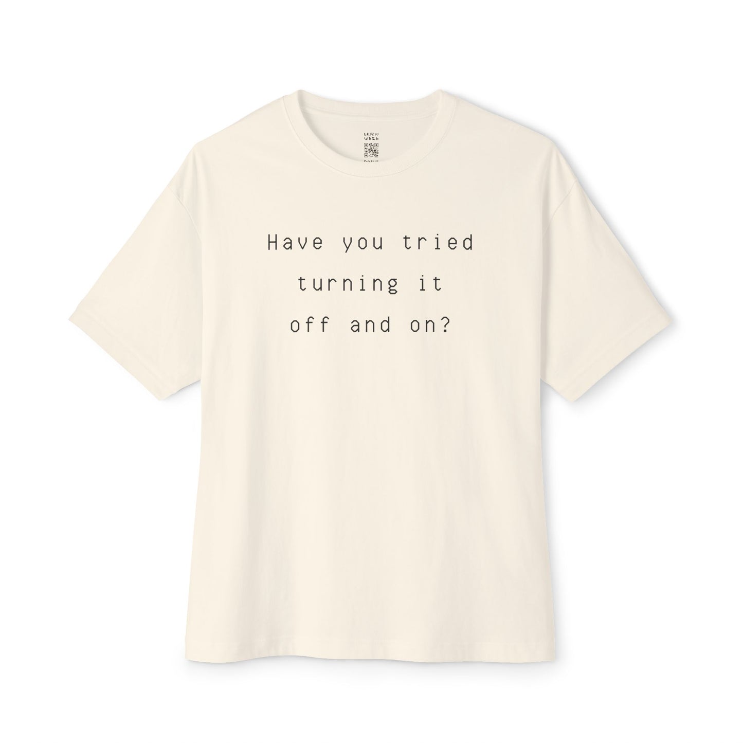 Off And On Oversized Tee