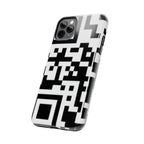 QR Print Tough Phone Case