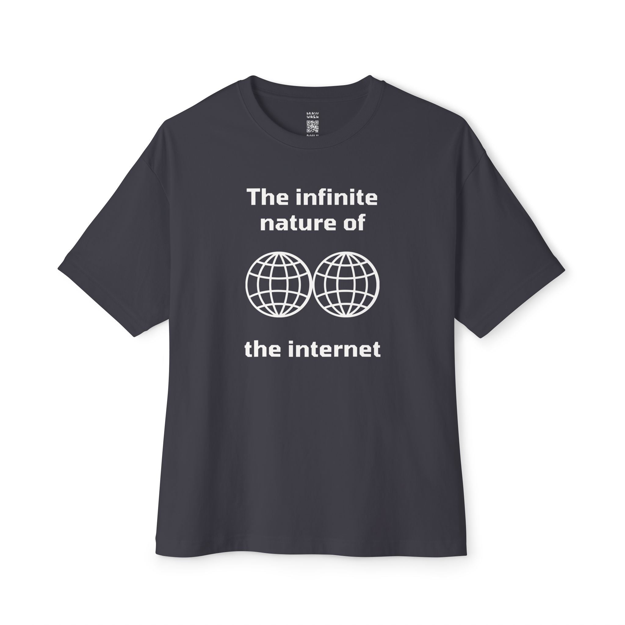 Infinite Nature Of The Internet Oversized Tee