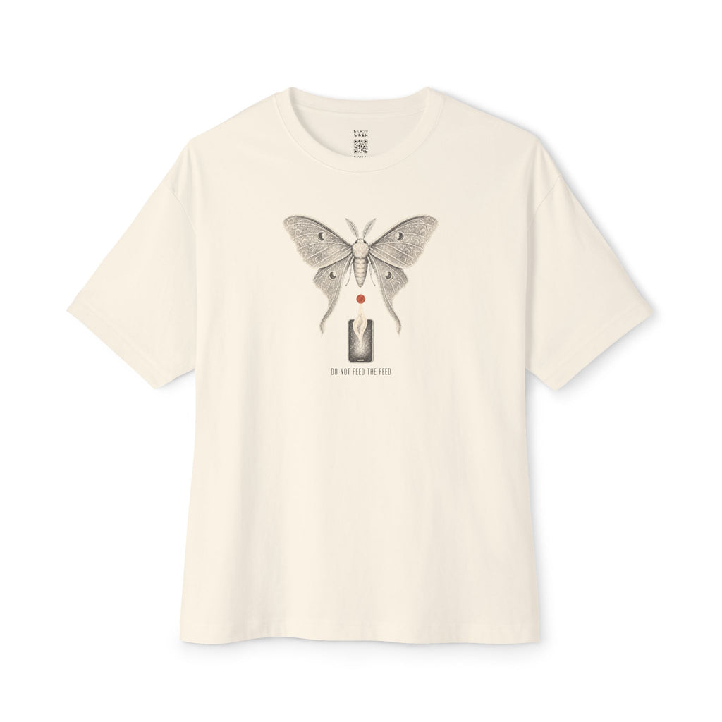 Do Not Feed The Feed Oversized Tee