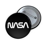 ‘Cosmic Black’ NASA Pin Button Badge