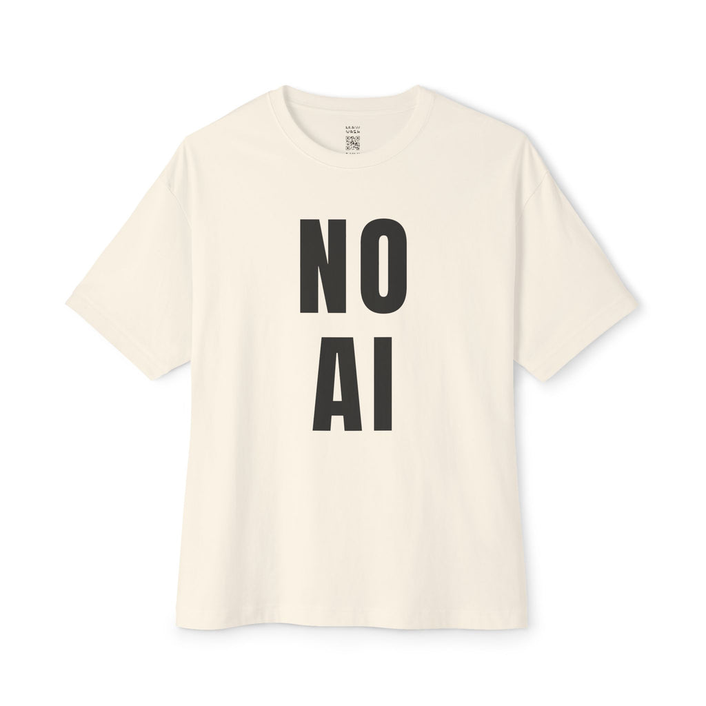 No AI Oversized Tee
