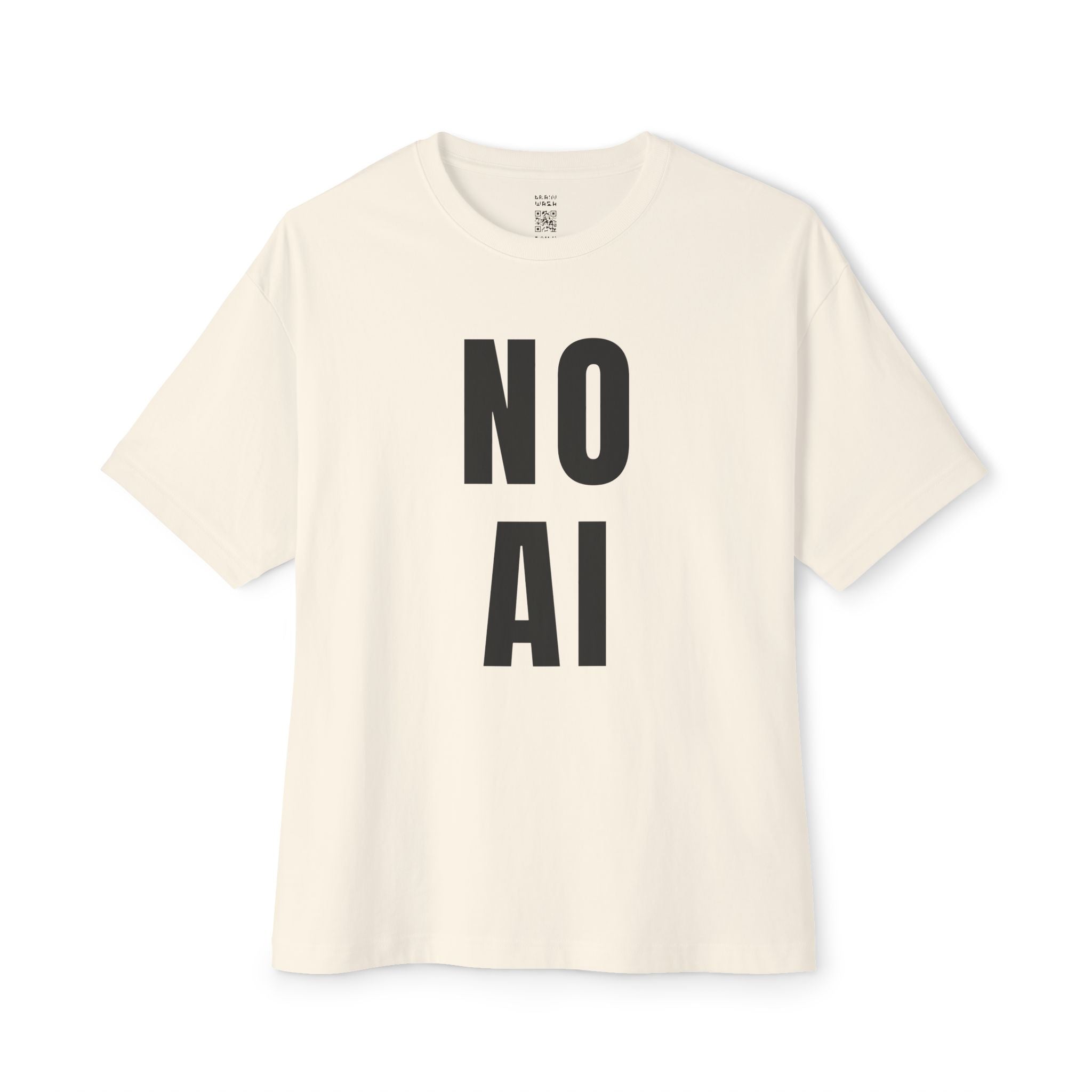 No AI Oversized Tee