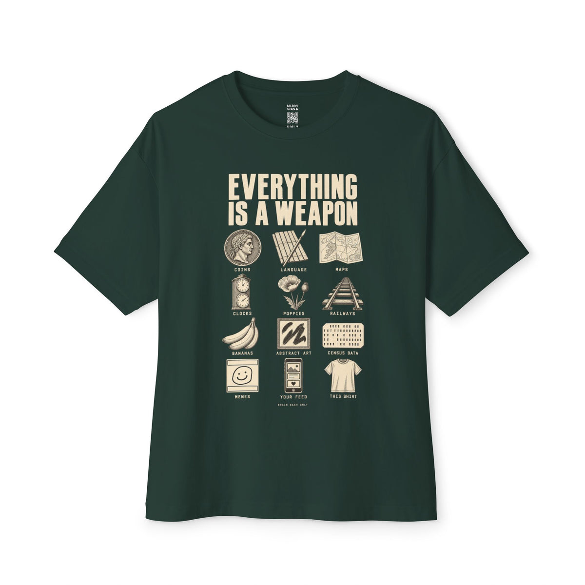Everything is a Weapon Oversized Tee