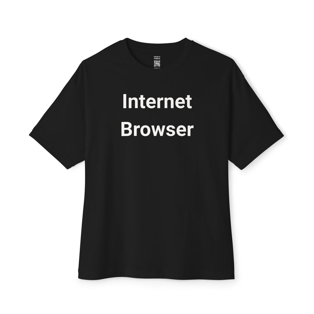 Internet Browser Oversized Tee