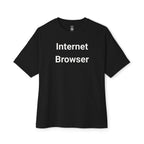 Internet Browser Oversized Tee