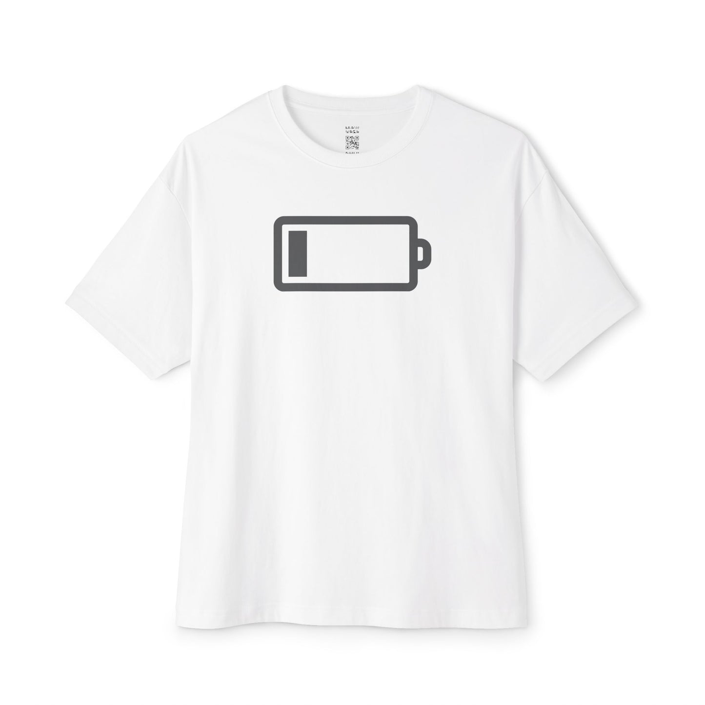 Low Battery Oversized Tee