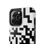 QR Print Tough Phone Case