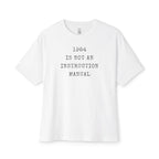 1984 Is Not An Instruction Manual Oversized Tee