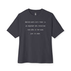 Behind Every Evil Robot Oversized Tee