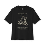Survival Tip Oversized Tee