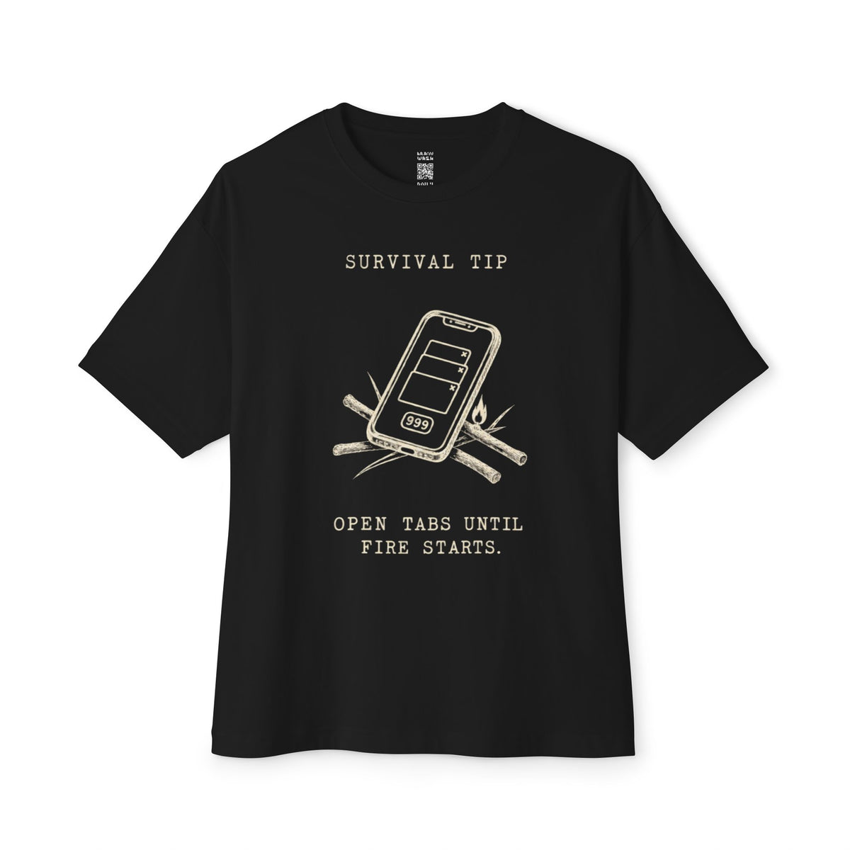 Survival Tip Oversized Tee