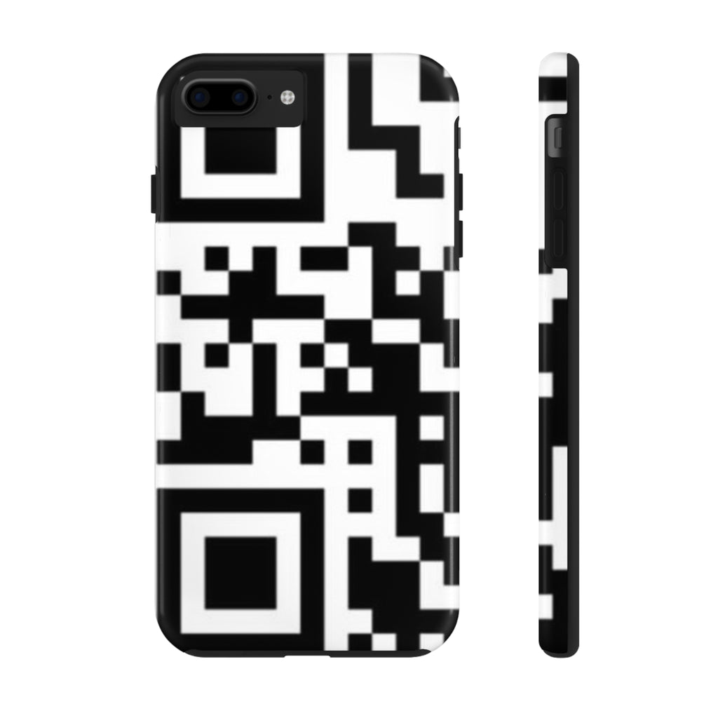 QR Print Tough Phone Case