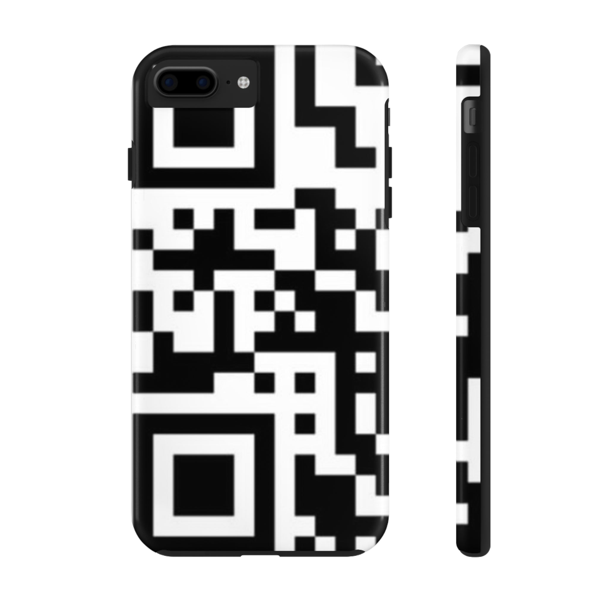 QR Print Tough Phone Case