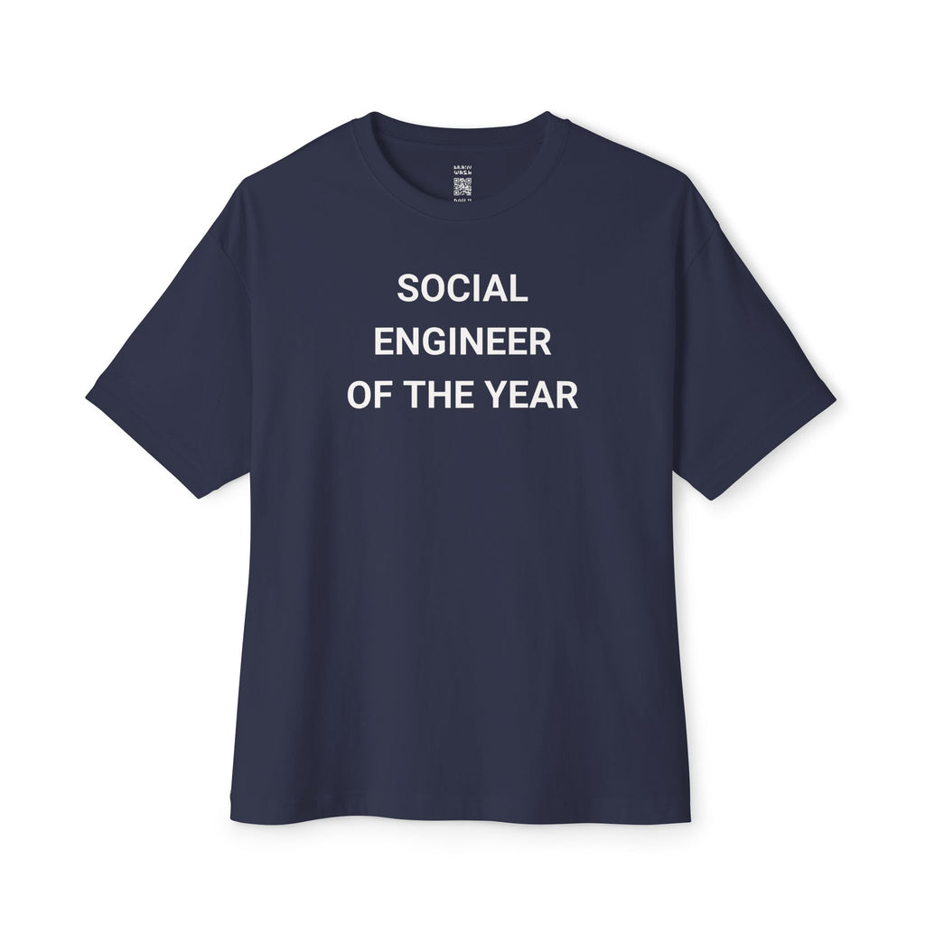 Social Engineer Of The Year Oversized Tee