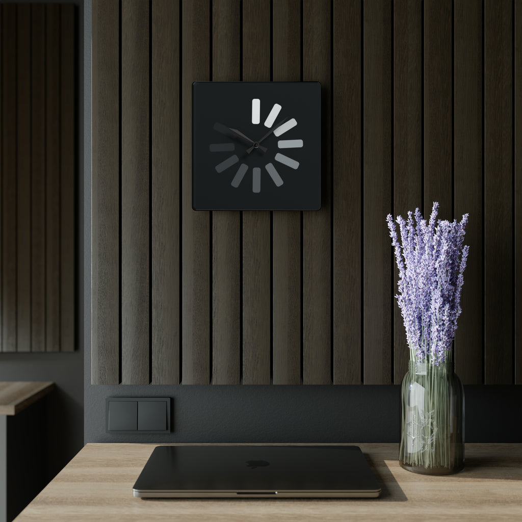 Loading Screen Wall Clock