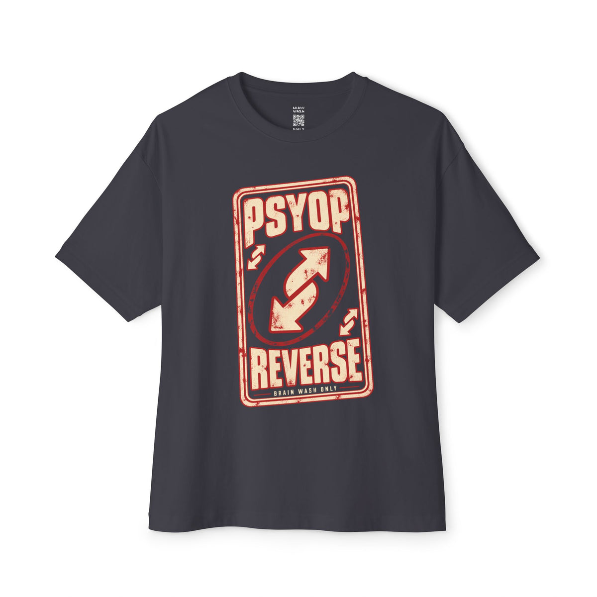 Psyop Reverse Oversized Tee