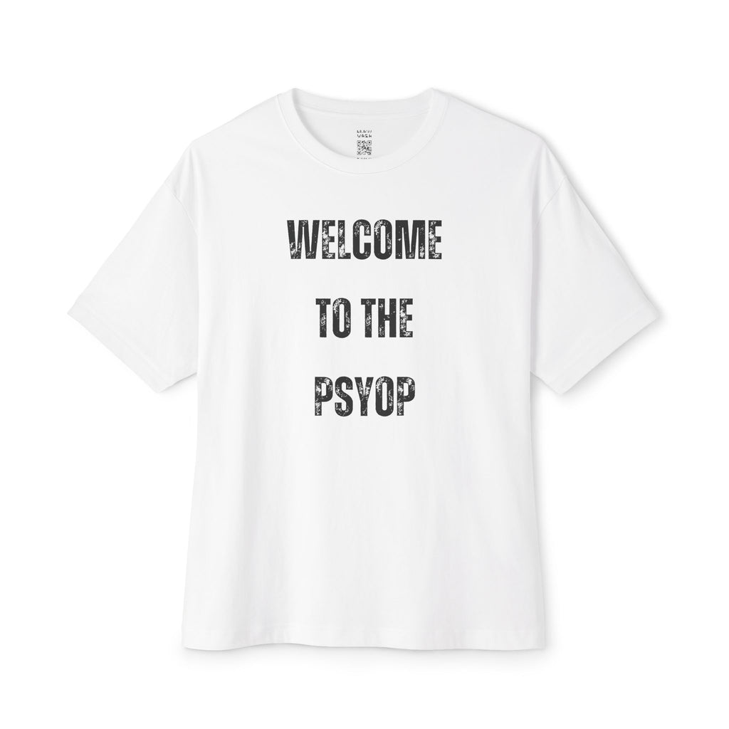 Welcome To The Psyop Oversized Tee