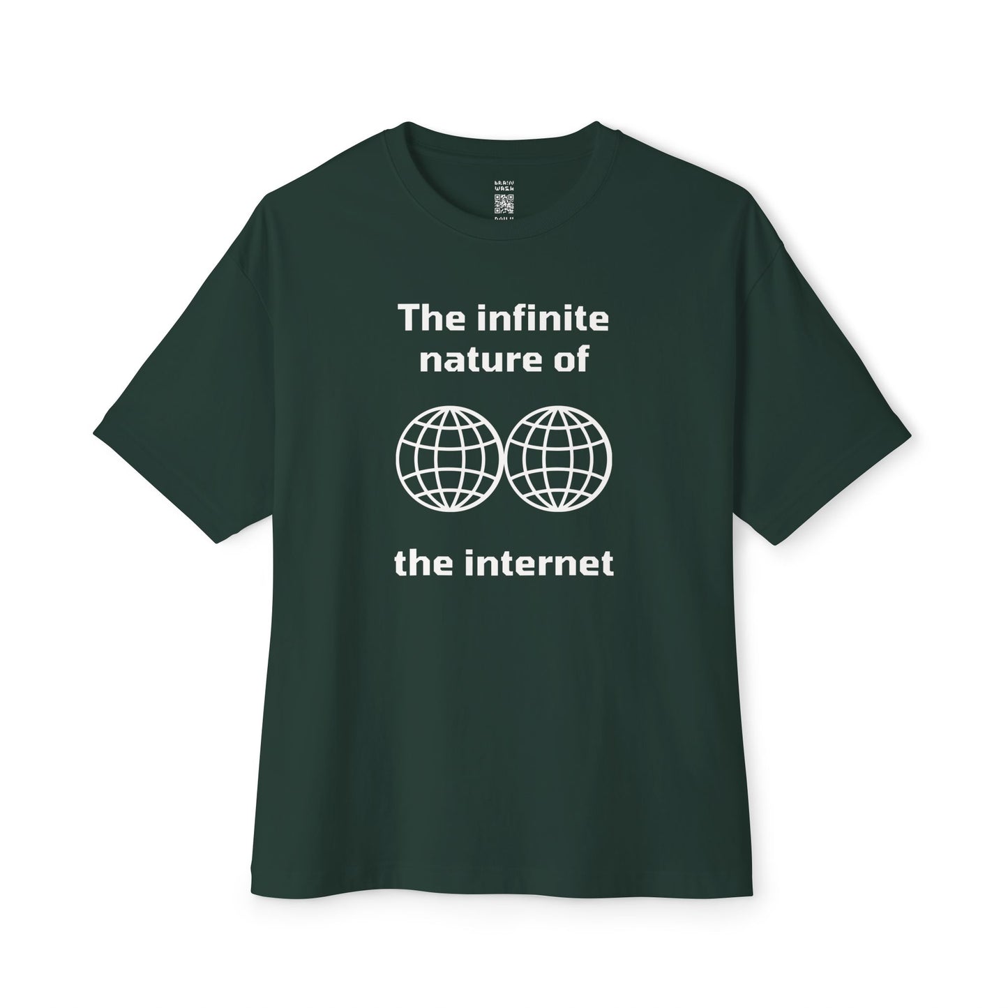 Infinite Nature Of The Internet Oversized Tee