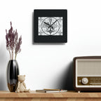 Please Stand By Test Pattern Wall Clock