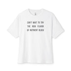 New Flavor Of Nutrient Block Oversized Tee